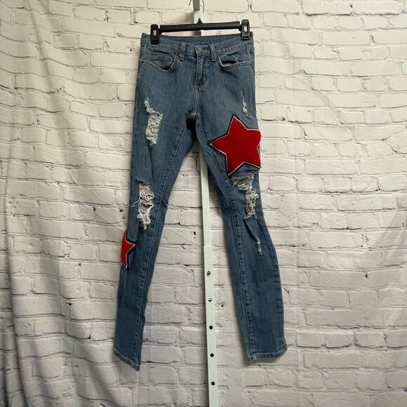 CARMAR - KAVERI RYAN JEAN WITH TWO RED STAR - Picture 2 of 7